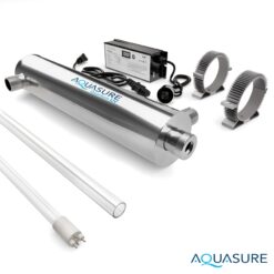 AQUASURE Quantum UV Single-stage 18-GPM Ultraviolet UV Soft water Whole House Water Filtration System