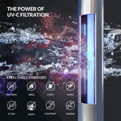 AQUASURE Quantum UV Single-stage 18-GPM Ultraviolet UV Soft water Whole House Water Filtration System