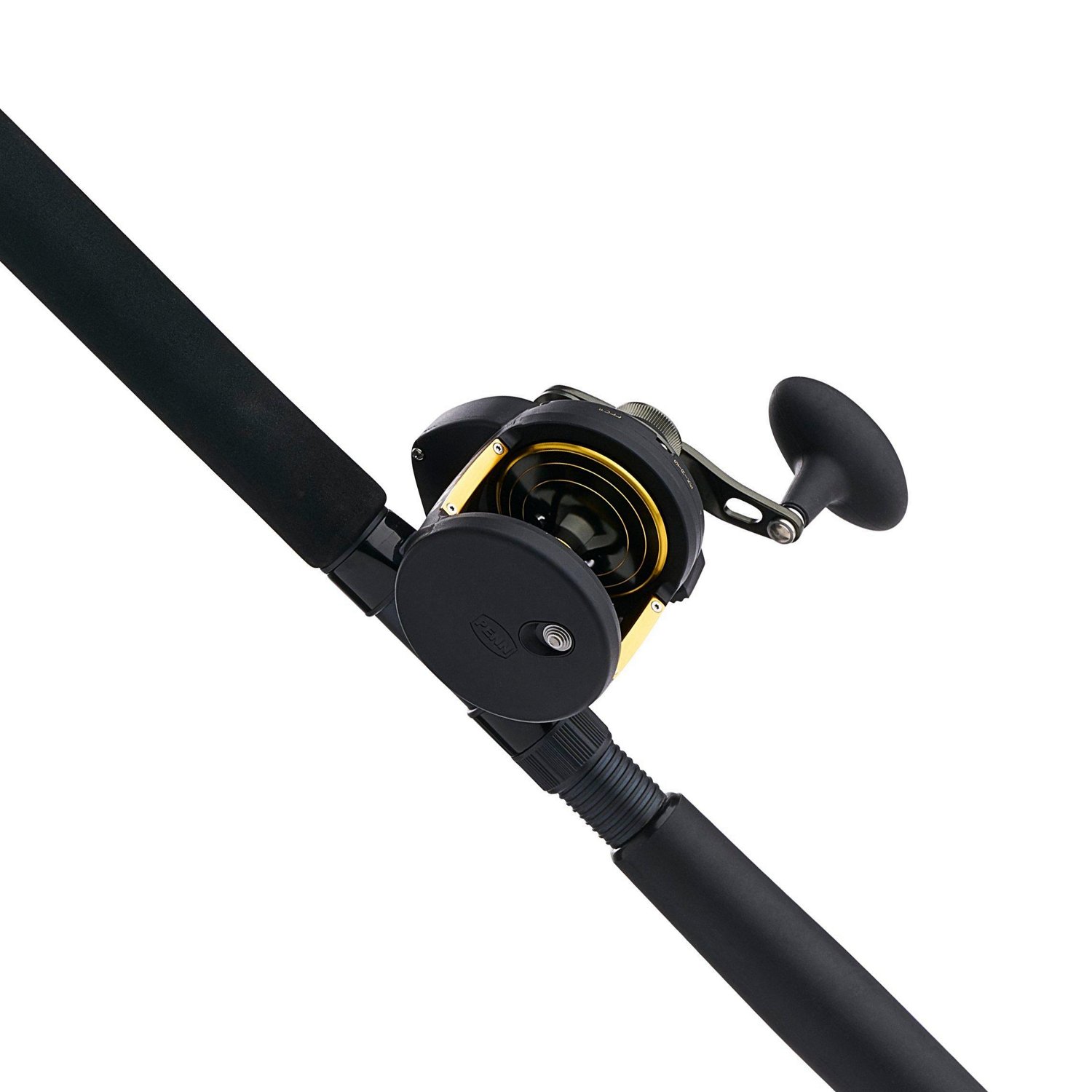 PENN Squall II 30 Lever Drag Combo, Right, 5.3, Length 7'