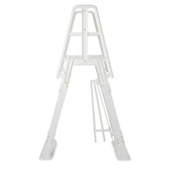 Vinyl Works 56-in Resin Drop-in pool steps with outside ladder Hand Rail