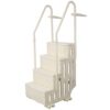 LUXEYARD Pool Ladder HeavyDuty 4 Safety Step for Above Ground Pools Stair Entry System with Handrails 400lbs