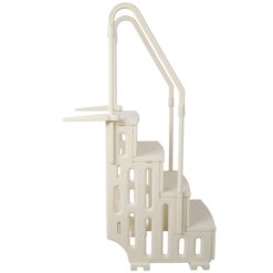 LUXEYARD Pool Ladder HeavyDuty 4 Safety Step for Above Ground Pools Stair Entry System with Handrails 400lbs