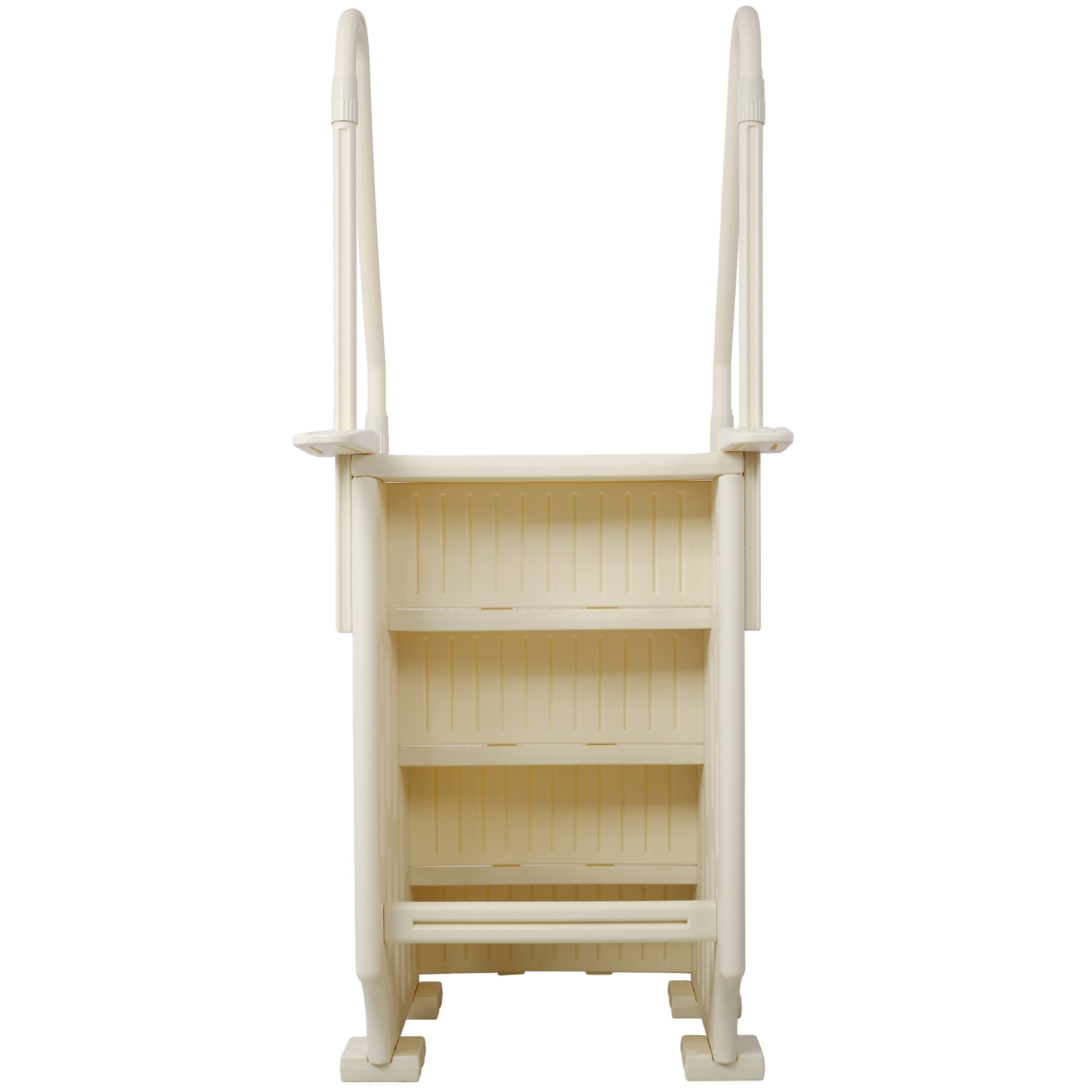 LUXEYARD Pool Ladder HeavyDuty 4 Safety Step for Above Ground Pools Stair Entry System with Handrails 400lbs