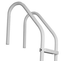 Saftron 53-in Steel A-frame pool ladder Hand Rail