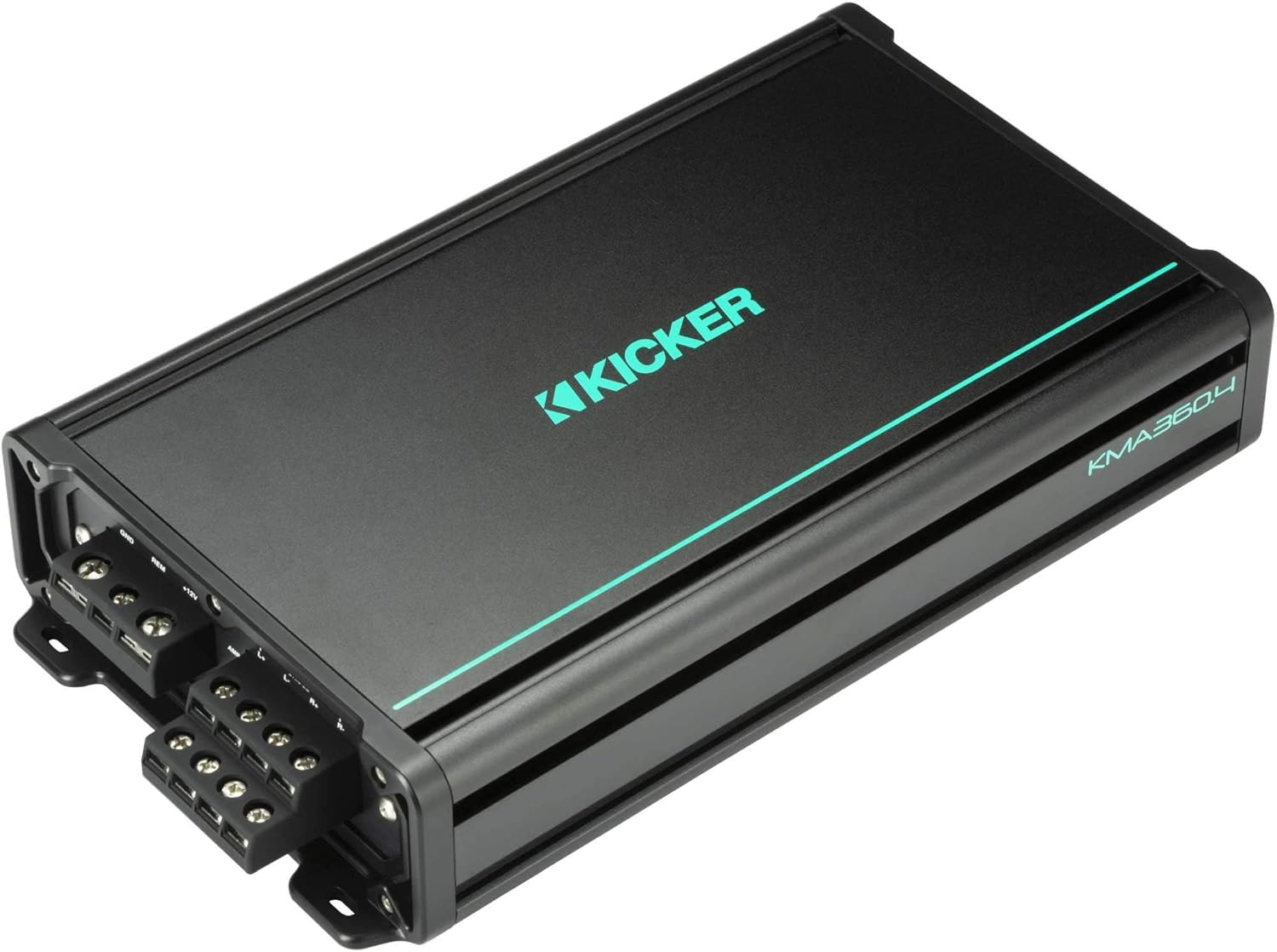 Kicker 48KMA3604 KMA360.4 4x90w 4-Ch Weather-Resistant Full-Range Amplifier