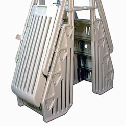 Vinyl Works 24-in Resin A-frame pool ladder Hand Rail