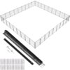 SVOPES 4-ft x 108-ft Black Aluminum Mesh Pool Safety Barrier Panel