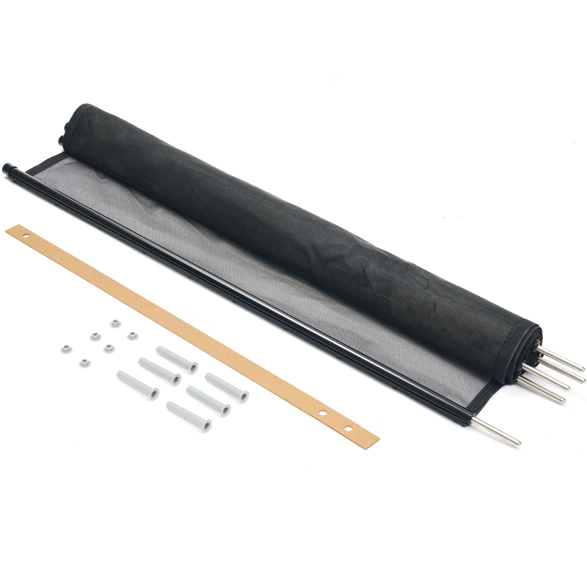 VIWAT 4-ft x 108-ft Black Aluminum Mesh Pool Safety Barrier Panel