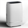 COWSAR 8150 BTU (DOE) 115-Volt Vented Medium Room Portable Air Conditioner Remote Included