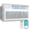 COWSAR Medium Room Window Air Conditioner , Remote Included ( 120-Volt , 12000-BTU )