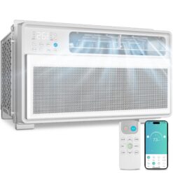 COWSAR Medium Room Window Air Conditioner , Remote Included ( 120-Volt , 12000-BTU )