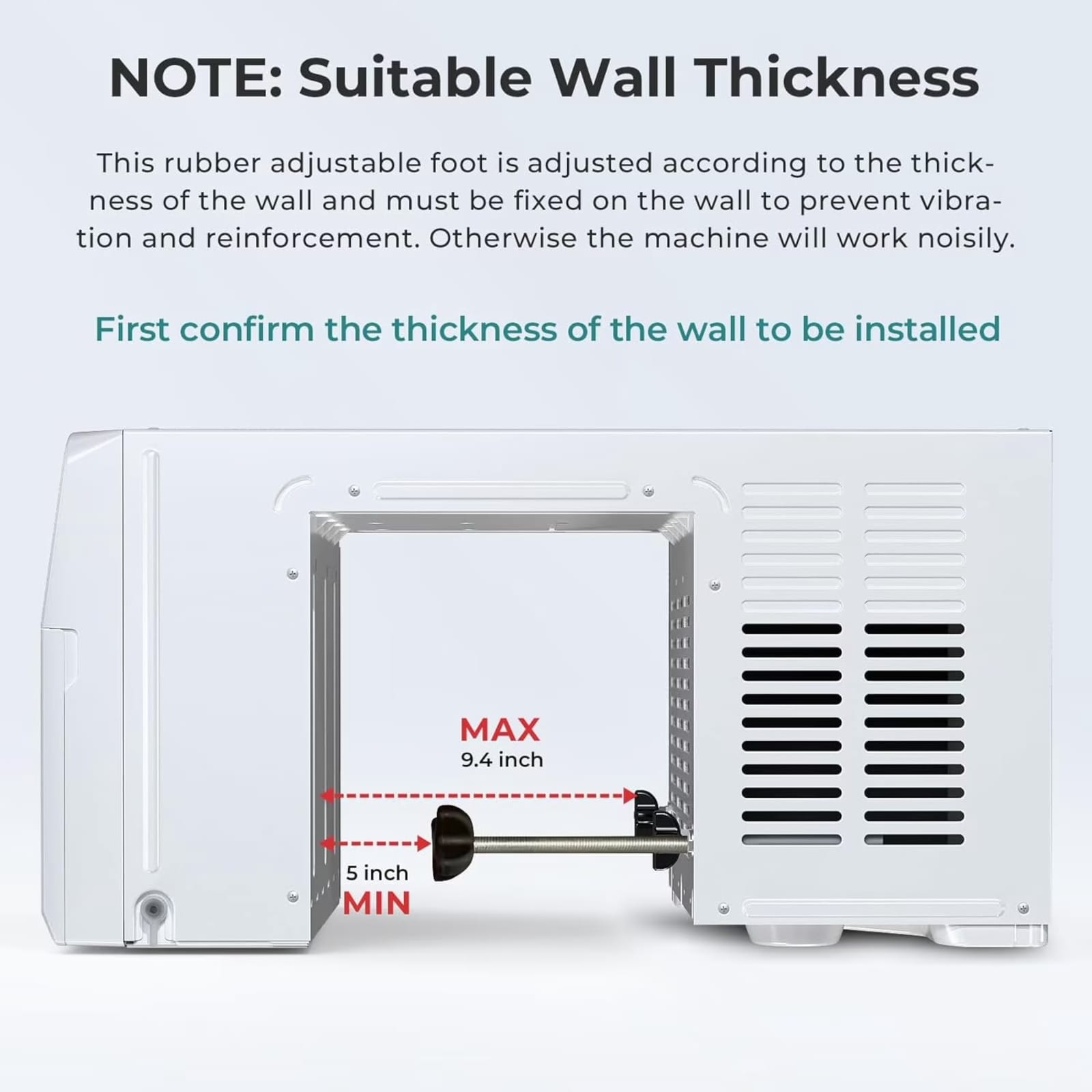 COWSAR Large Room Window Air Conditioner , Remote Included ( 115-Volt , 12000-BTU )