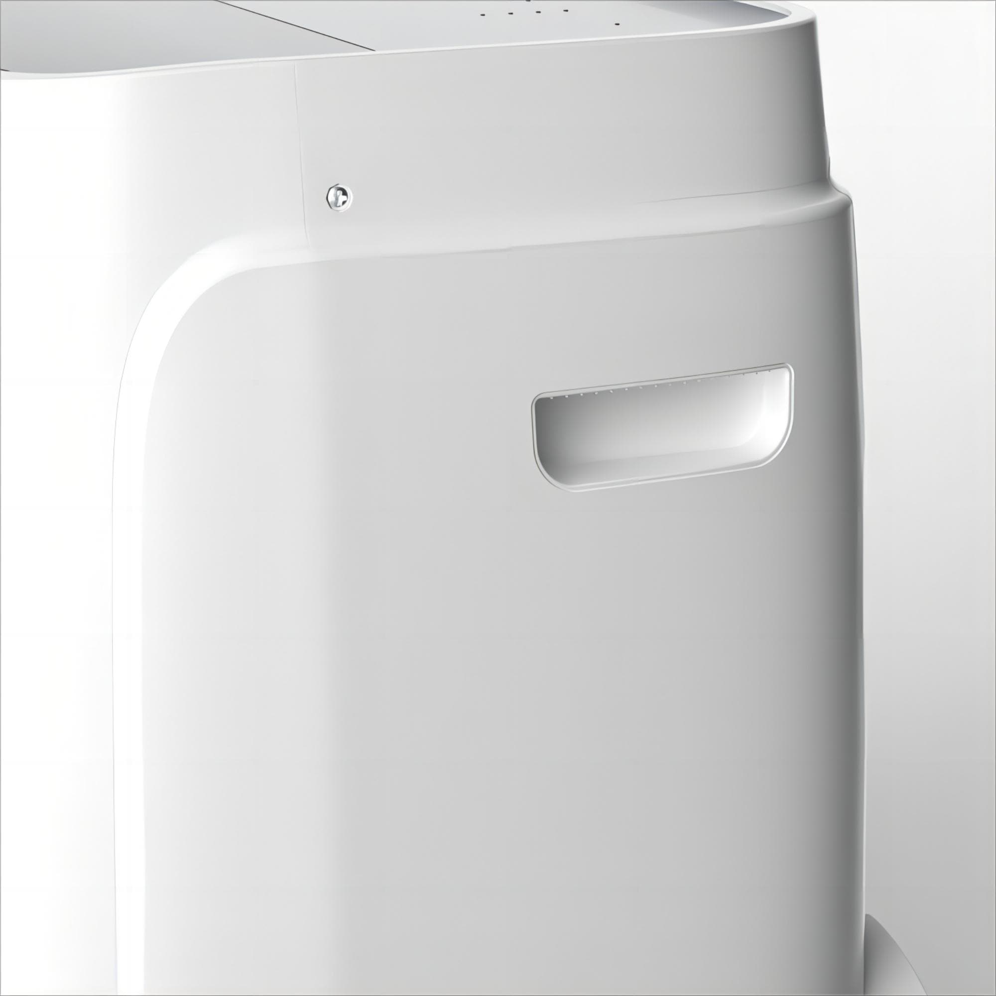 COWSAR 9100 BTU (DOE) 115-Volt Vented Medium Room Portable Air Conditioner Remote Included