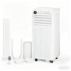 COWSAR NPPC3A/AC5419 6000 BTU (DOE) 115-Volt Vented Small Room Portable Air Conditioner Remote Included