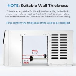 COWSAR Medium Room Window Air Conditioner , Remote Included ( 115-Volt , 12000-BTU )