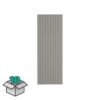 Tuftex PolyCarb 2.17-ft x 6-ft Corrugated Smoke Polycarbonate plastic Roof Panel 10 -Pack