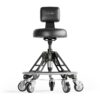 Vyper 24-in x 23-in Work seat ( Black )