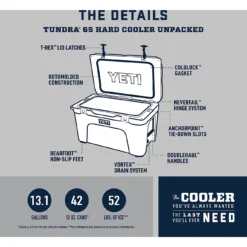 YETI Tundra 65 Cooler - Seafoam