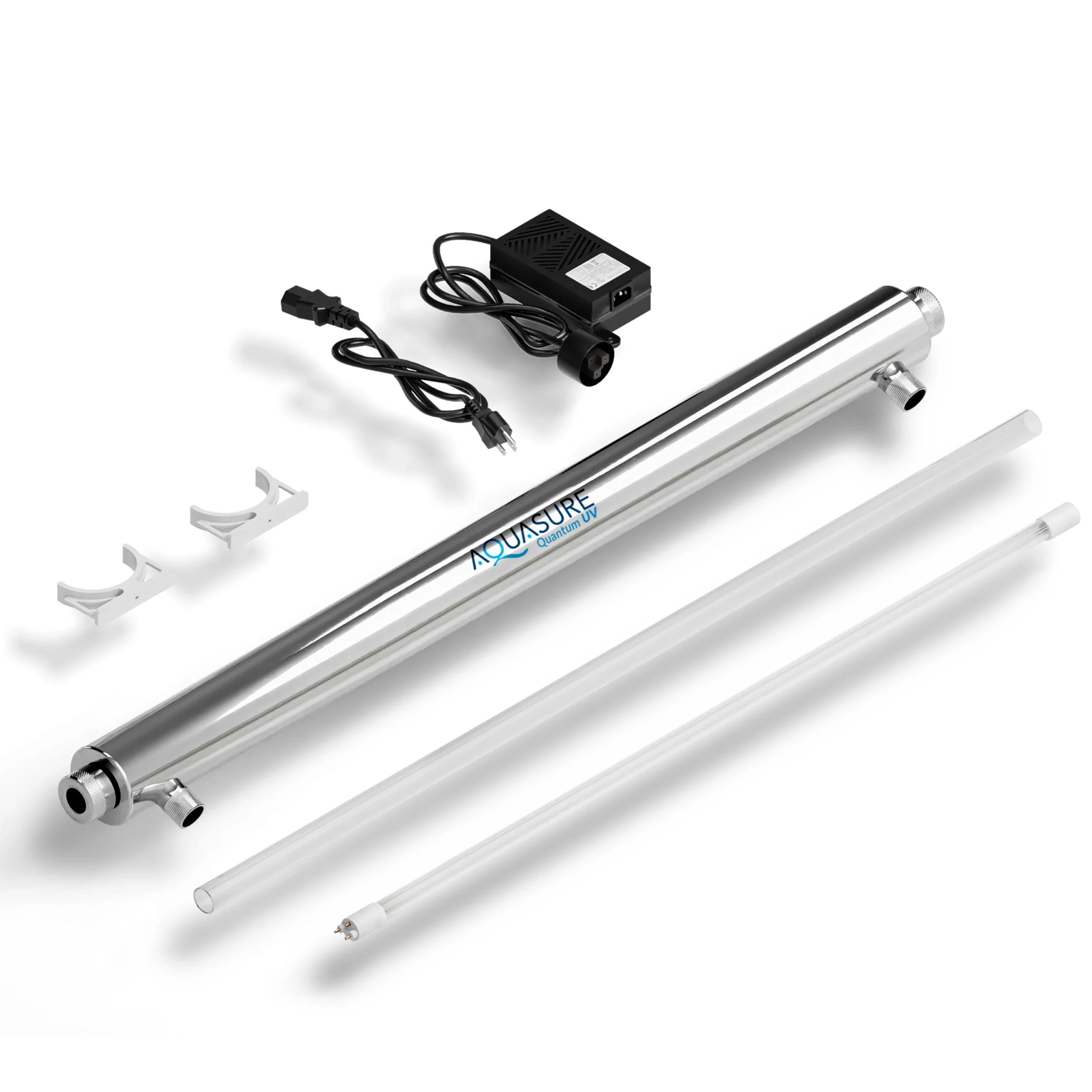 AQUASURE Quantum UV Single-stage 12-GPM Ultraviolet UV Soft water Whole House Water Filtration System