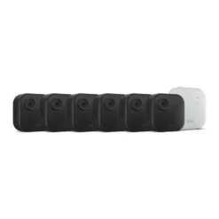 Blink Outdoor 4 XR - Wireless security camera with extended range, go up to 400 feet from your home, Sync Module XR included - 6 camera system