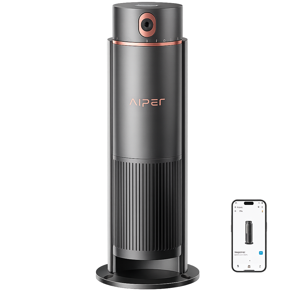 Aiper IrriSense N2 Smart Lawn Irrigator for Areas up to 4300 sq ft with Automatic Fertilizer and Pesticide Dispensing Weather Sensor Watering Customizable Mapping and App Scheduling