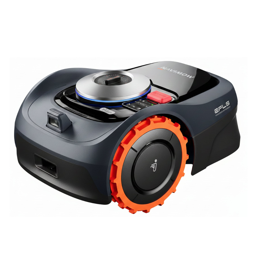 Segway Navimow i110N 7.1-in RTK+Vision Robot Lawn Mower for Up to 1/4 Acre with AI-Assisted Mapping and Multi-Zone Management