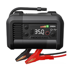 NOCO Boost+Air AX65: 2000A Jump Starter with Air Compressor Tire Inflator – Starts 8.0L Gas & 6.0L Diesel – 67 SLPM Airflow Inflates 0–40 PSI in 2 Minutes