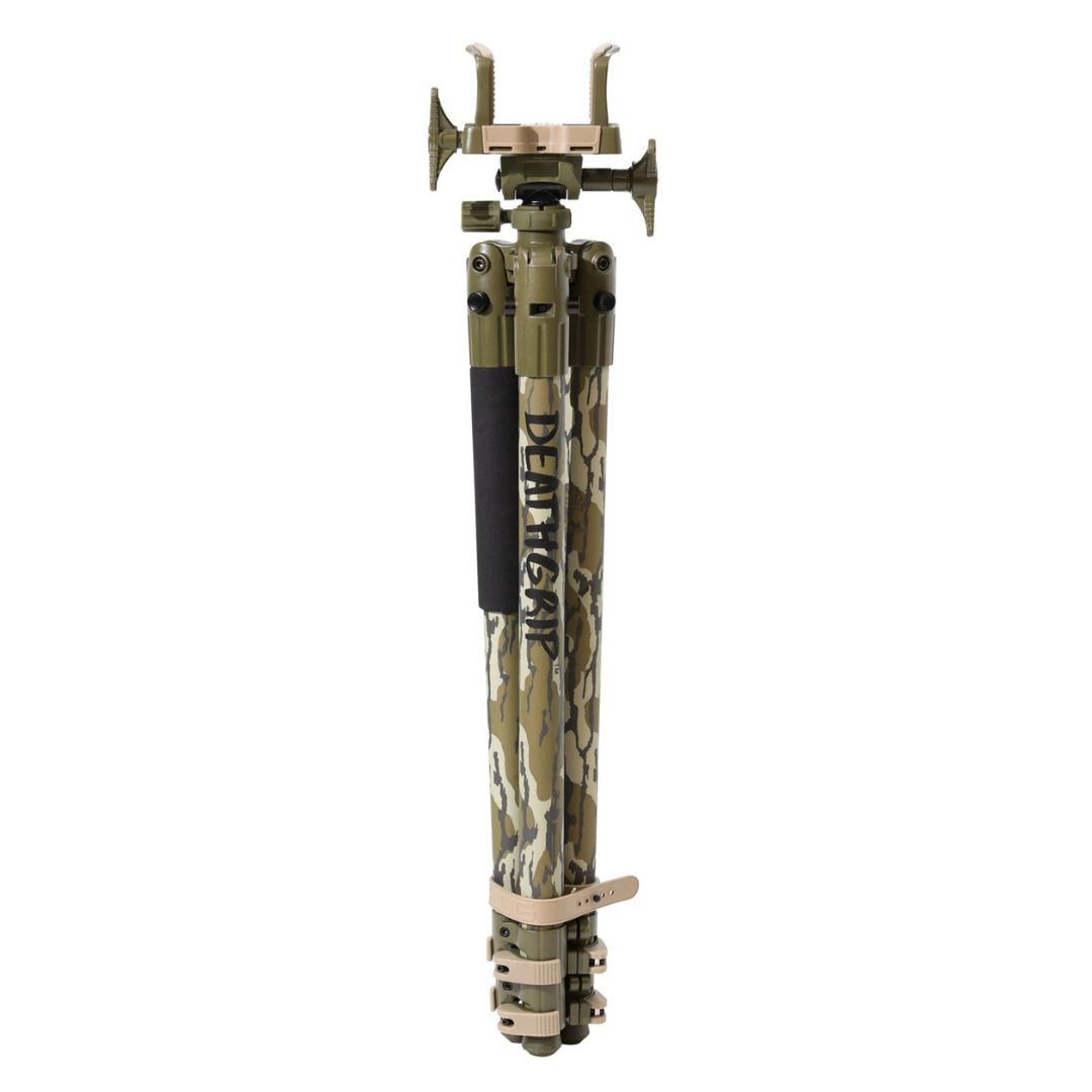 BOG Deathgrip Aluminum Shooting Tripod tan, brown