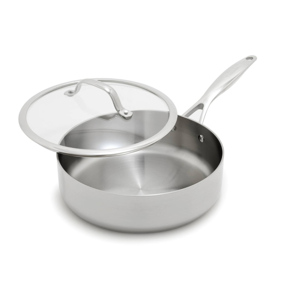 GreenPan Valencia Pro Stainless Steel 5-qt. Saut Pan with Lid