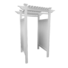 Zippity Outdoor Products 61.5-in x 46.5-in x 88.75-in White Outdoor Shower Kit Enclosure