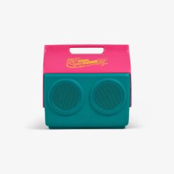Igloo Kool Tunes Retro Bluetooth Boombox Cooler, 14 Qt Playmate Cooler with Speakers, Jade