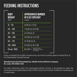 Purina Pro Plan Veterinary Diets HA Hydrolyzed Protein Dog Food Dry Vegetarian Formula - 25 lb. Bag