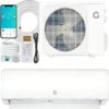 Garvee 11500 BTU Mini Split Air Conditioner and Heat Pump 17 SEER2 115V AC Cools Up to 750 Sq.Ft with Installation Kits