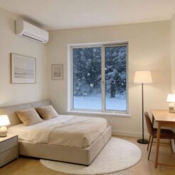 Garvee 11500 BTU Mini Split Air Conditioner and Heat Pump 17 SEER2 115V AC Cools Up to 750 Sq.Ft with Installation Kits