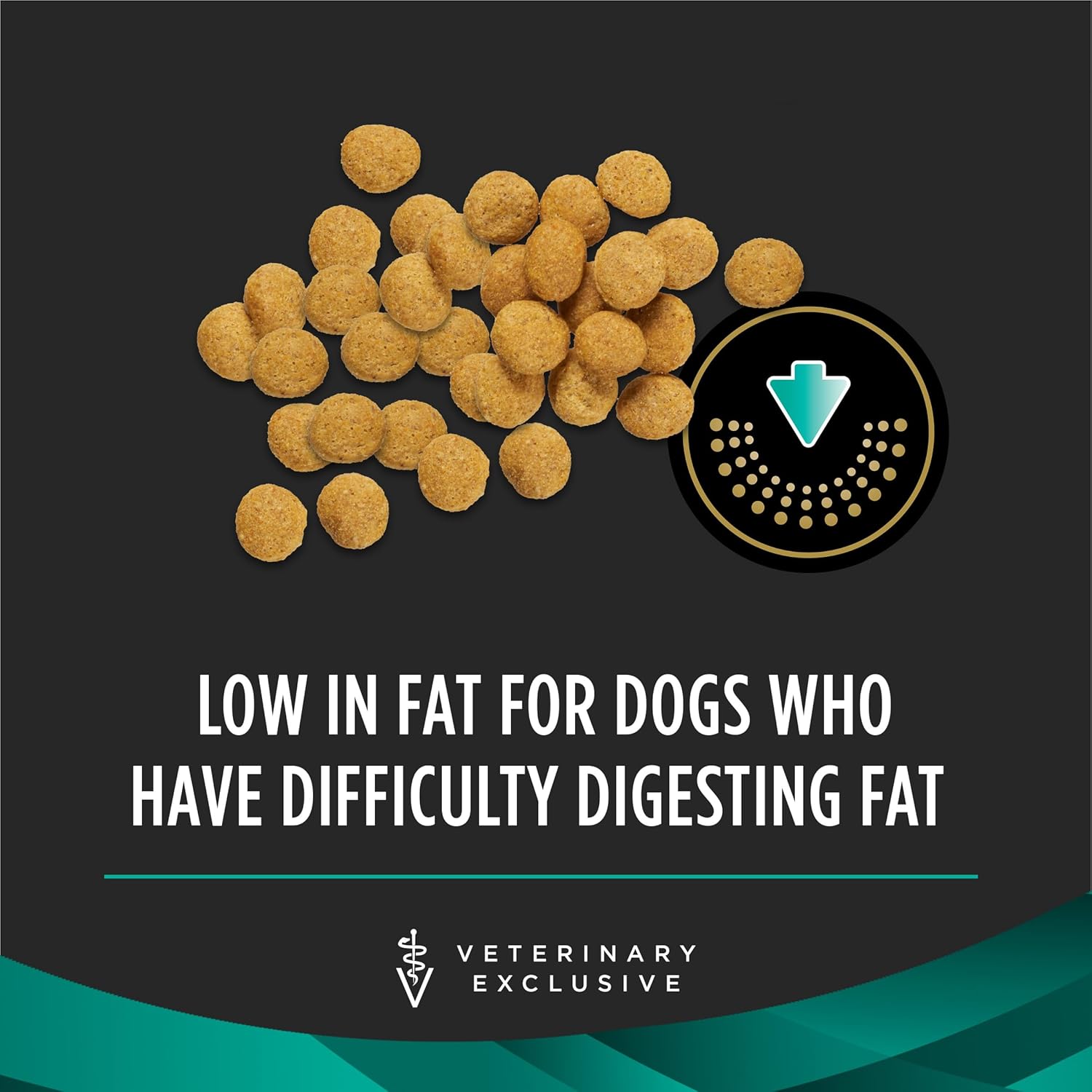 Pro Plan Veterinary Diets Purina EN Gastroenteric Low Fat Canine Formula Dog Food Dry Recipe - 25 lb. Bag