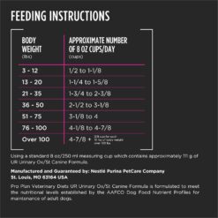 Pro Plan Veterinary Diets Purina UR Urinary Ox/St Canine Formula Dog Food Dry Kibble - 16.5 lb. Bag