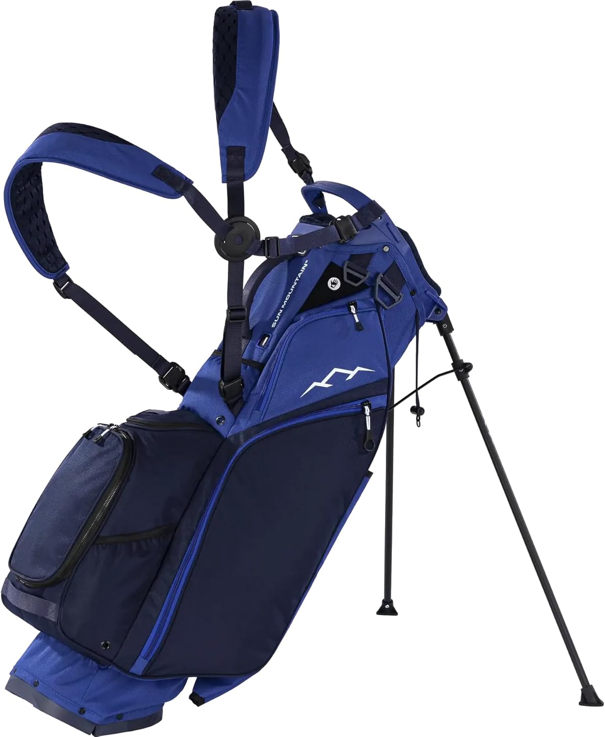 Sun Mountain Men's Eclipse 3.5 Lightweight Stand Golf Bag 4-Way Top -2025 Model, Falcon Blue Navy
