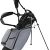 Sun Mountain Men's Eclipse 3.5 Lightweight Stand Golf Bag 4-Way Top -2025 Model, Black Nickel White