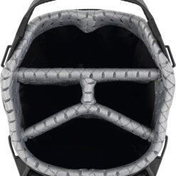 Sun Mountain Men's Eclipse 3.5 Lightweight Stand Golf Bag 4-Way Top -2025 Model, Black Nickel White