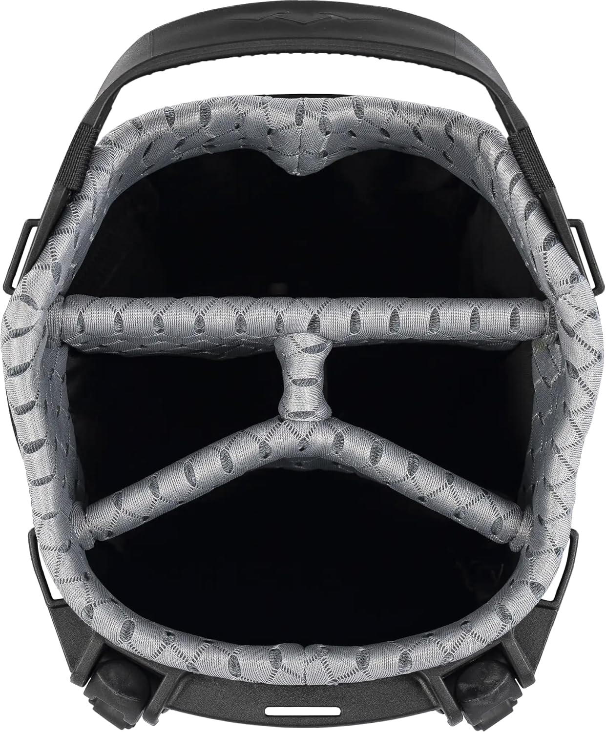 Sun Mountain Men's Eclipse 3.5 Lightweight Stand Golf Bag 4-Way Top -2025 Model, Black Nickel White