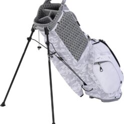 Sun Mountain Men's Eclipse 3.5 Lightweight Stand Golf Bag 4-Way Top -2025 Model, Snow Camo White
