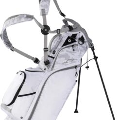 Sun Mountain Men's Eclipse 3.5 Lightweight Stand Golf Bag 4-Way Top -2025 Model, Snow Camo White