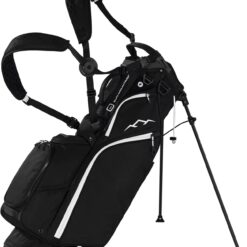 Sun Mountain Men's Eclipse 3.5 Lightweight Stand Golf Bag 4-Way Top -2025 Model, Black White
