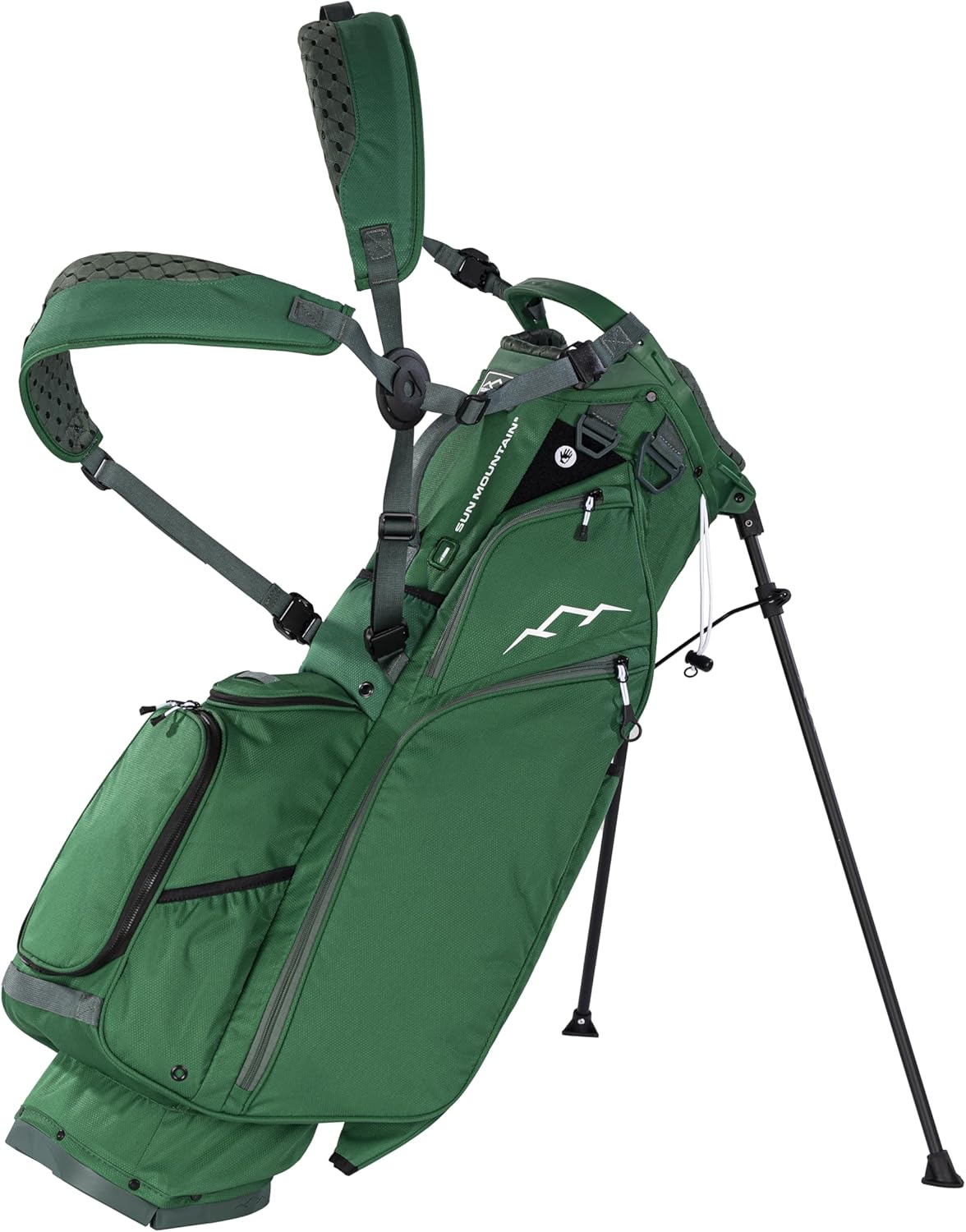 Sun Mountain Men's Eclipse 3.5 Lightweight Stand Golf Bag 4-Way Top -2025 Model, Green Jacket