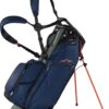Sun Mountain Men's Eclipse 4.5 Lightweight VLO Hybrid Stand Golf Bag, 14-Way Top, 2026 Model, Black Olive Inferno