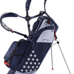 Sun Mountain Men's Eclipse 4.5 Lightweight VLO Hybrid Stand Golf Bag, 14-Way Top, 2026 Model, Patriot