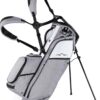 Sun Mountain Men's Eclipse 4.5 Lightweight VLO Hybrid Stand Golf Bag, 14-Way Top, 2026 Model, Gray White Black