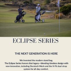 Sun Mountain Men's Eclipse 4.5 Lightweight VLO Hybrid Stand Golf Bag, 14-Way Top, 2026 Model, Cardinal