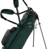 Sun Mountain Men's Eclipse 1.5 Lightweight Stand Golf Bag, 4-Way Top, 2026 Model, Black-Green