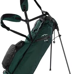 Sun Mountain Men's Eclipse 1.5 Lightweight Stand Golf Bag, 4-Way Top, 2026 Model, Black-Green